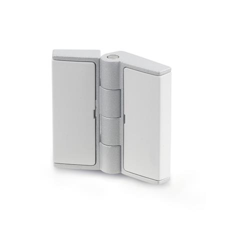 Otto Ganter Hinges Adjustable / with Cover / Zinc Die Casting, GN 238